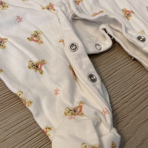 Ralph Lauren Sleeveless Footie and Sweater Set 100% Cotton 3M - Picture 4 of 11